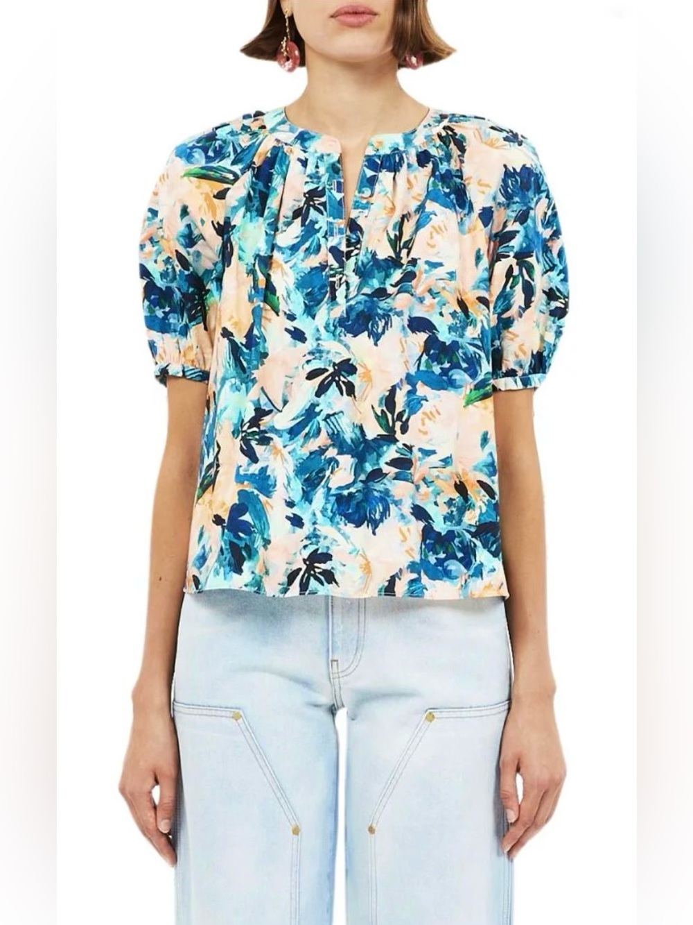Ulla Johnson Vienne 100% Cotton Blouse